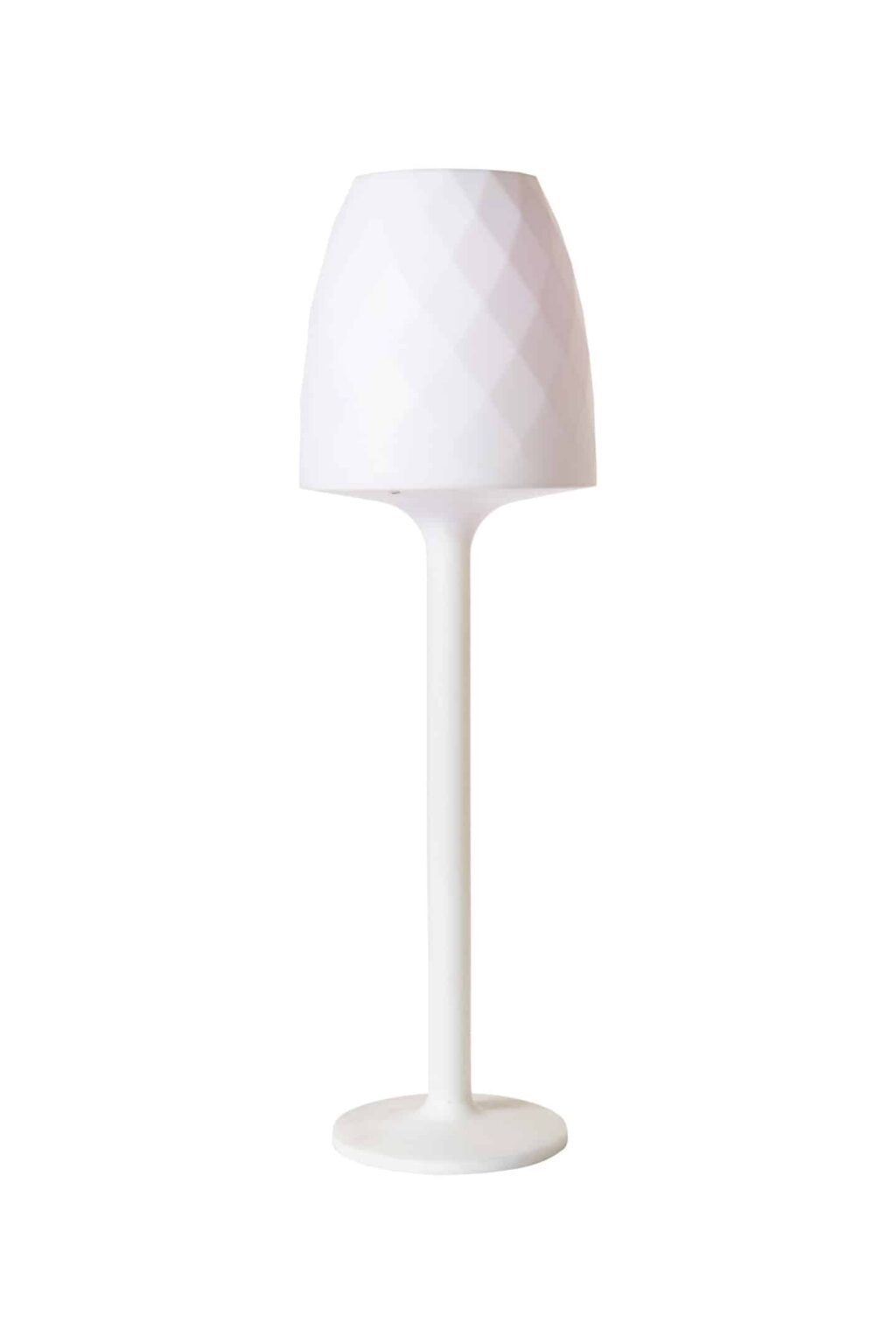 Balta LED stāvlampa