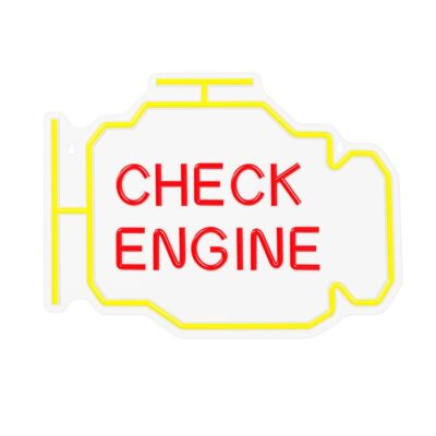 Neona lampa - check engine