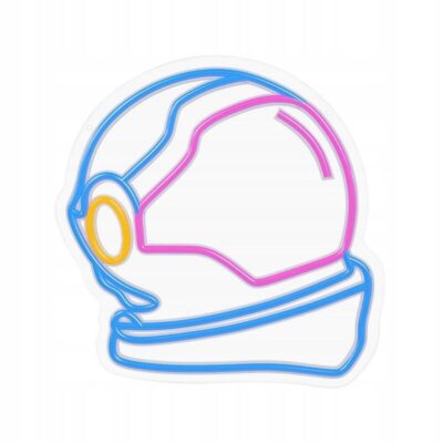 Neona lampa - kosmonauts