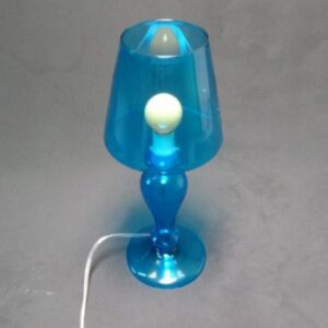 Zila galda lampa