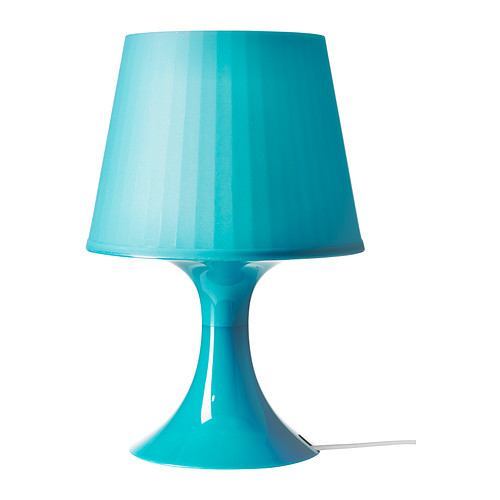 Zila galda lampa