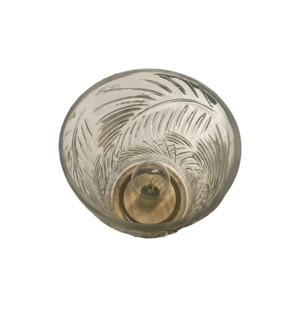 Stikla galda lampa