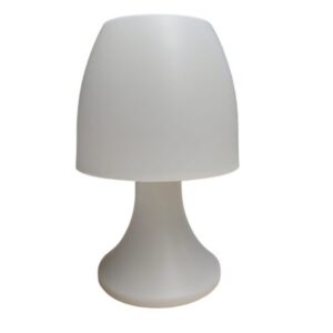 Balta galda lampa