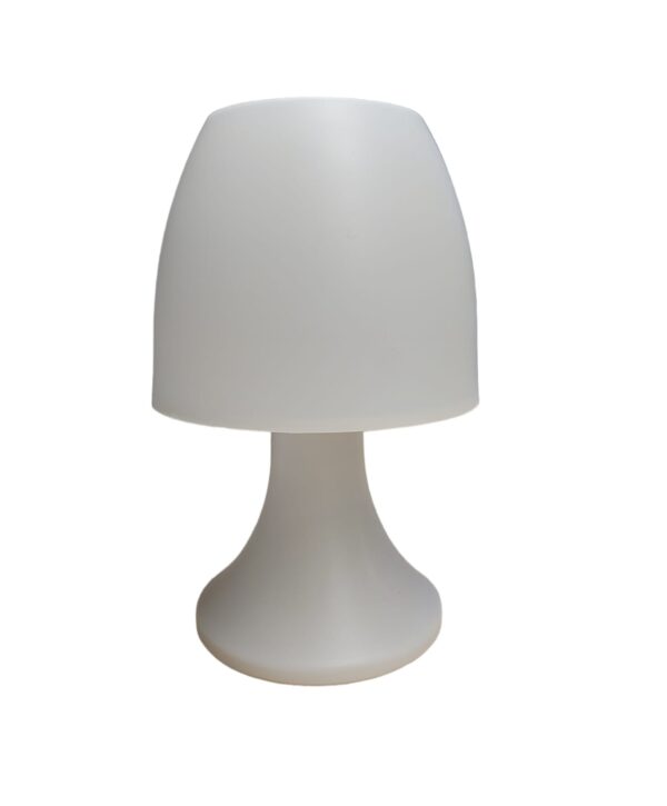 Balta galda lampa