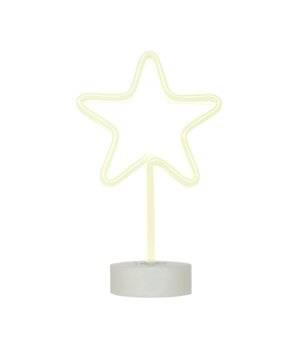Neona lampa – zvaigzne