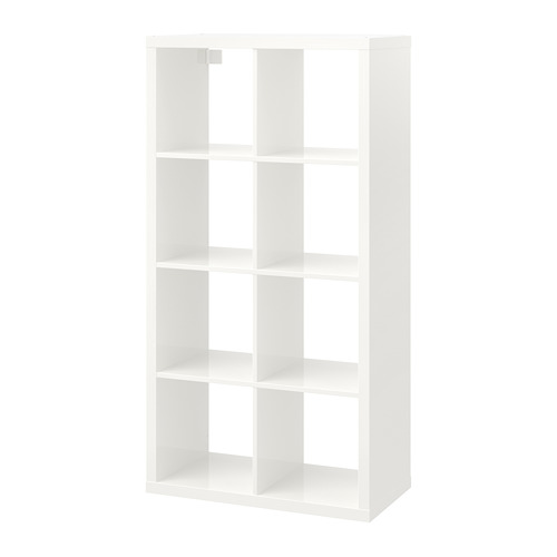 Balts plaukts 2x4