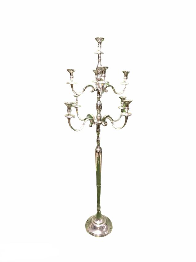 Augsts sudraba svečturis h180cm