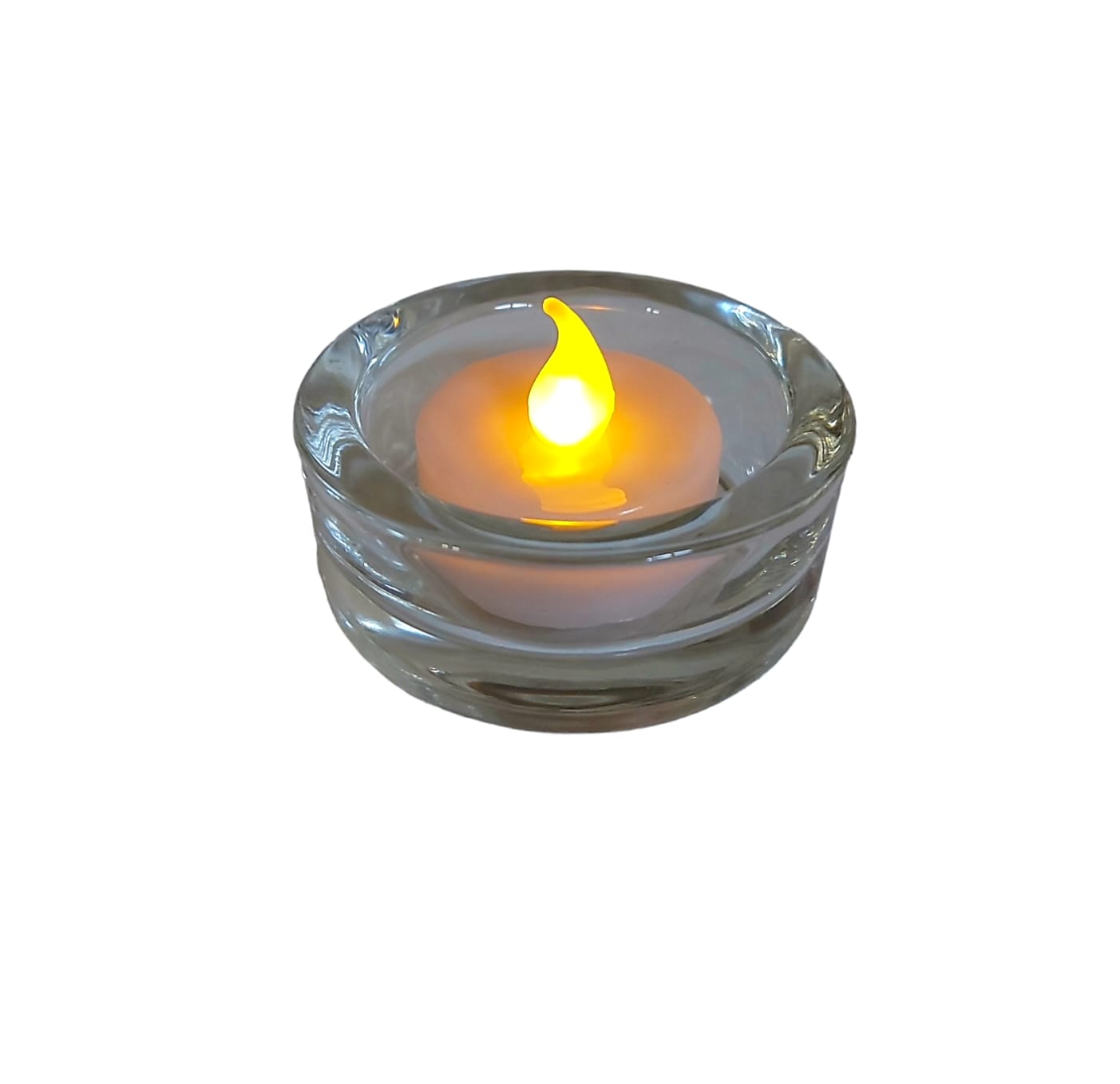 Stikla svečturis