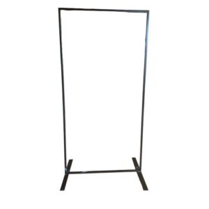 Melns rāmis 2mx1m