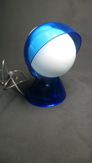 Zila galda lampa