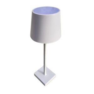 Balta galda lampa