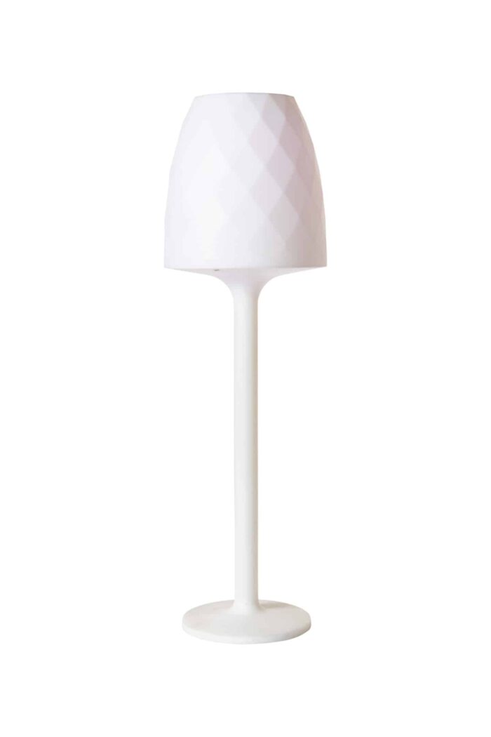Balta LED stāvlampa