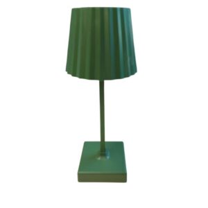 Zaļa galda lampa