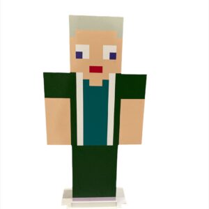 Minecraft cilvēciņš 2D /150×75/