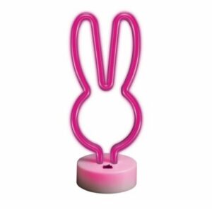 Neona lampa – zaķis