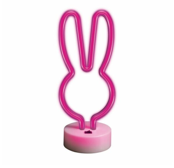 Neona lampa – zaķis