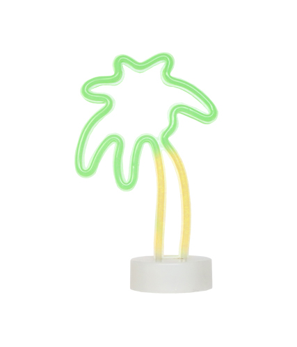 Neona lampa – palma