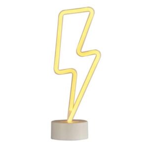 Neona lampa – zibens