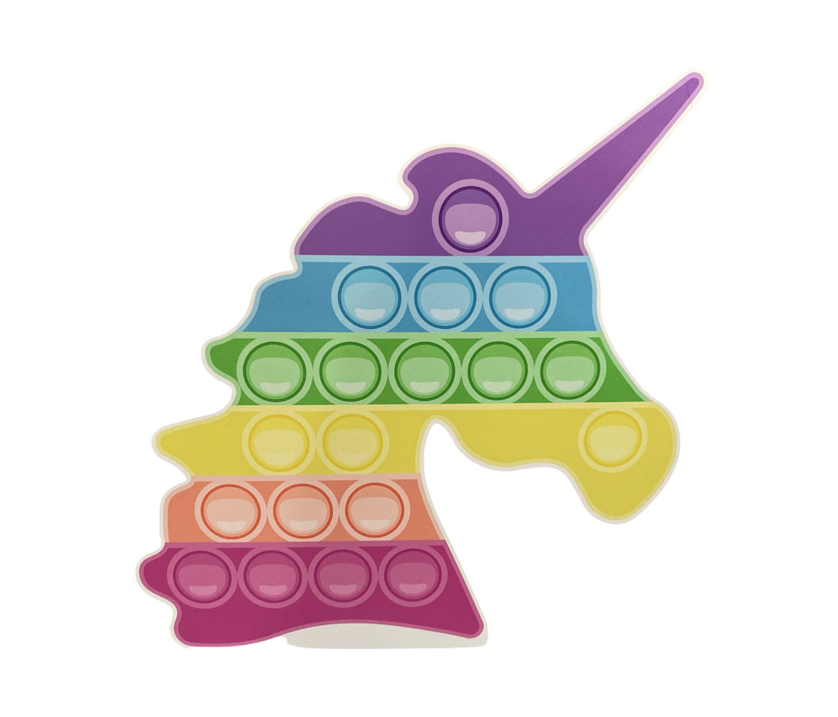 Pop It vienradzis 2D /170×170/