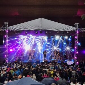 Eurotruss HD34 10x9x7 + skatuve + spārns