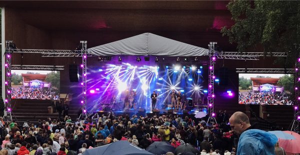 Eurotruss HD34 10x9x7 + skatuve + spārns