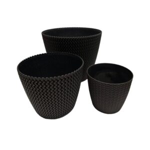 Melns pods h25cm