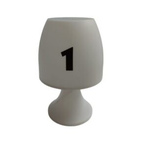 Galda numerācija – lampa