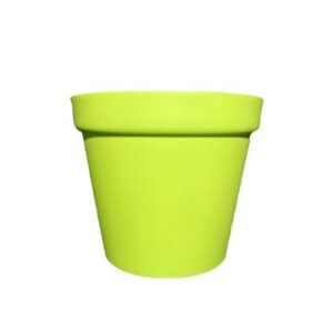 Koši zaļš puķu pods h22cm
