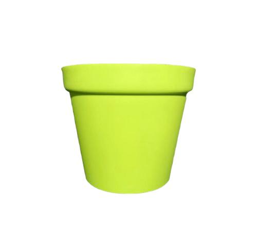 Koši zaļš puķu pods h22cm