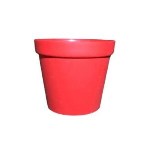 Sarkans puķu pods h22cm