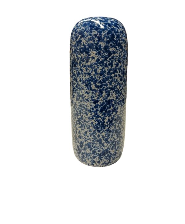 Zila/balta vāze H25cm
