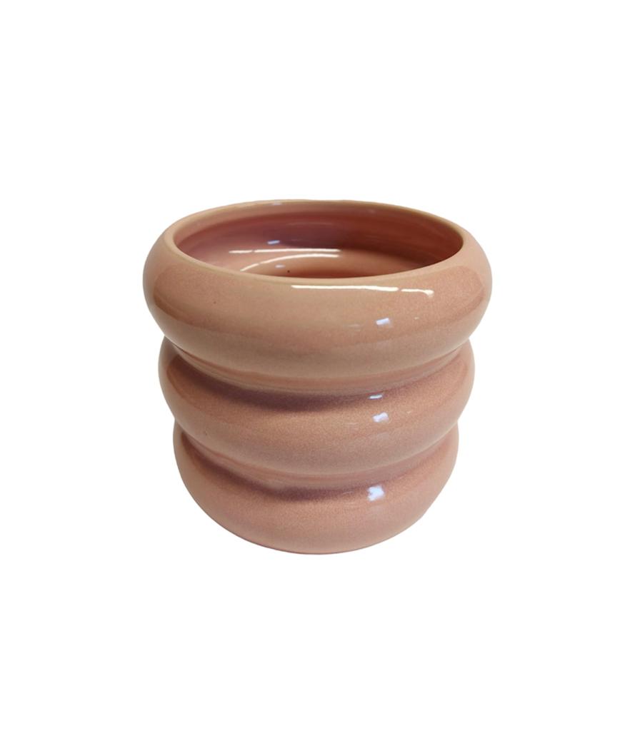 Rozā vāze/pods