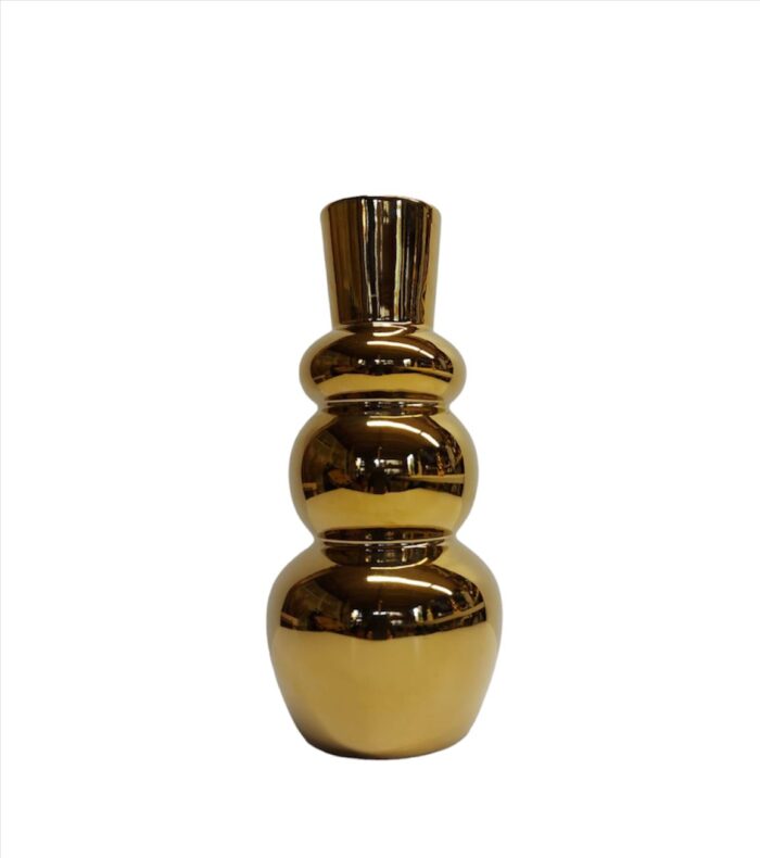 Zelta vāze 25cm