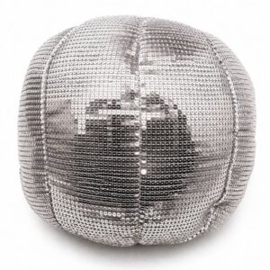 Apaļš disko spilvens