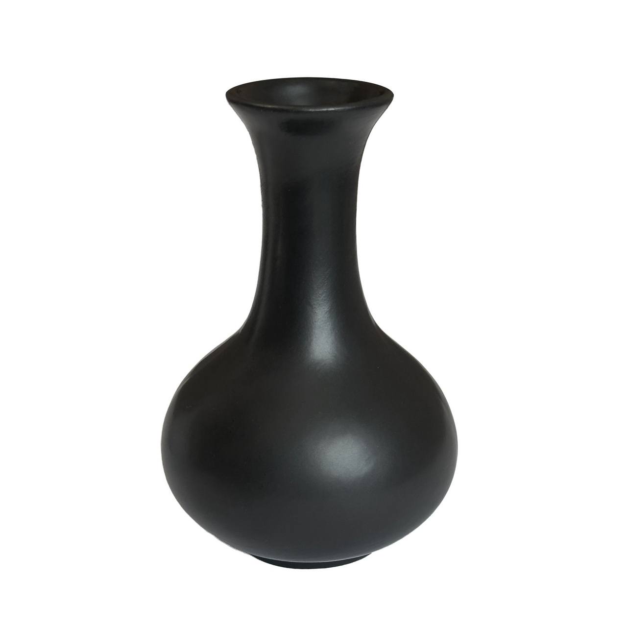 Melna vāzīte 14,5cm
