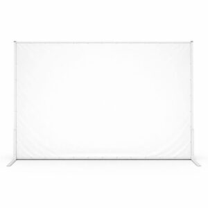 Balts banera rāmis 3.5m x 2.5m