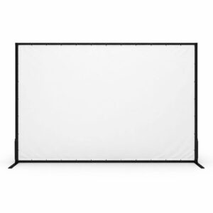 Melns banera rāmis 3.5m x 2.5m