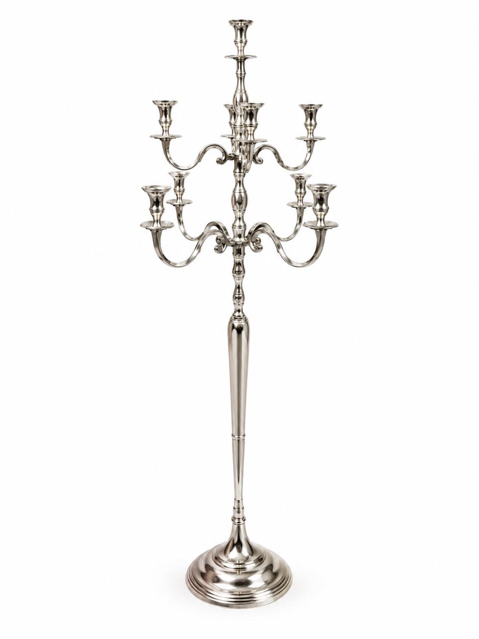Augsts sudraba svečturis h180cm